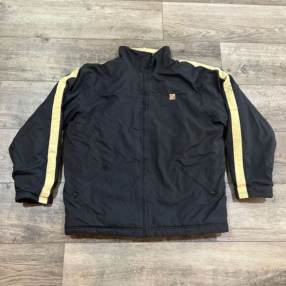 RARE! Vintage Stussy Outdoor Navy Blue Puffer Jacket Snowboard - Men's Size XL - Picture 1 of 8